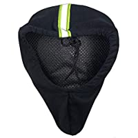 Natural Logistics Funda Gel Sillín Bicicleta. Sillín Bicicleta Montaña- Estástica. Asiento para Bicicleta Estática…